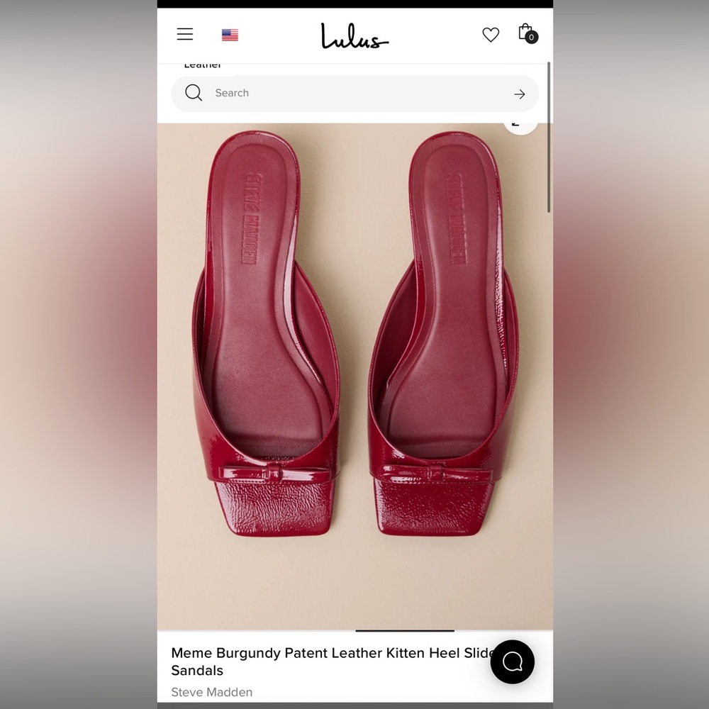 like new* steve madden kitten heel